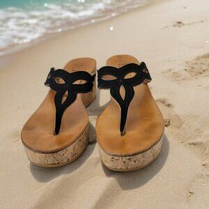 K. Jacques Platform Sandals - Adorable Style from St. Tropez - Size 8.5